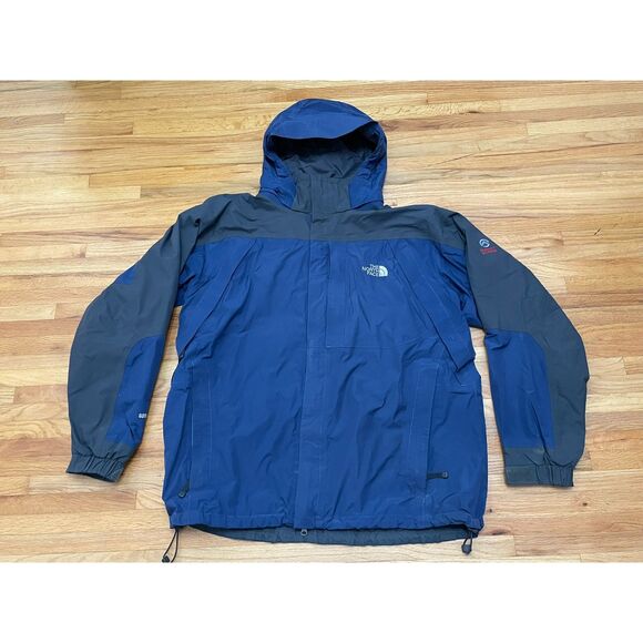 The North Face Summit Series GTX Men’s 2XL Blue Waterproof Windbreaker Jacket - Picture 1 of 14